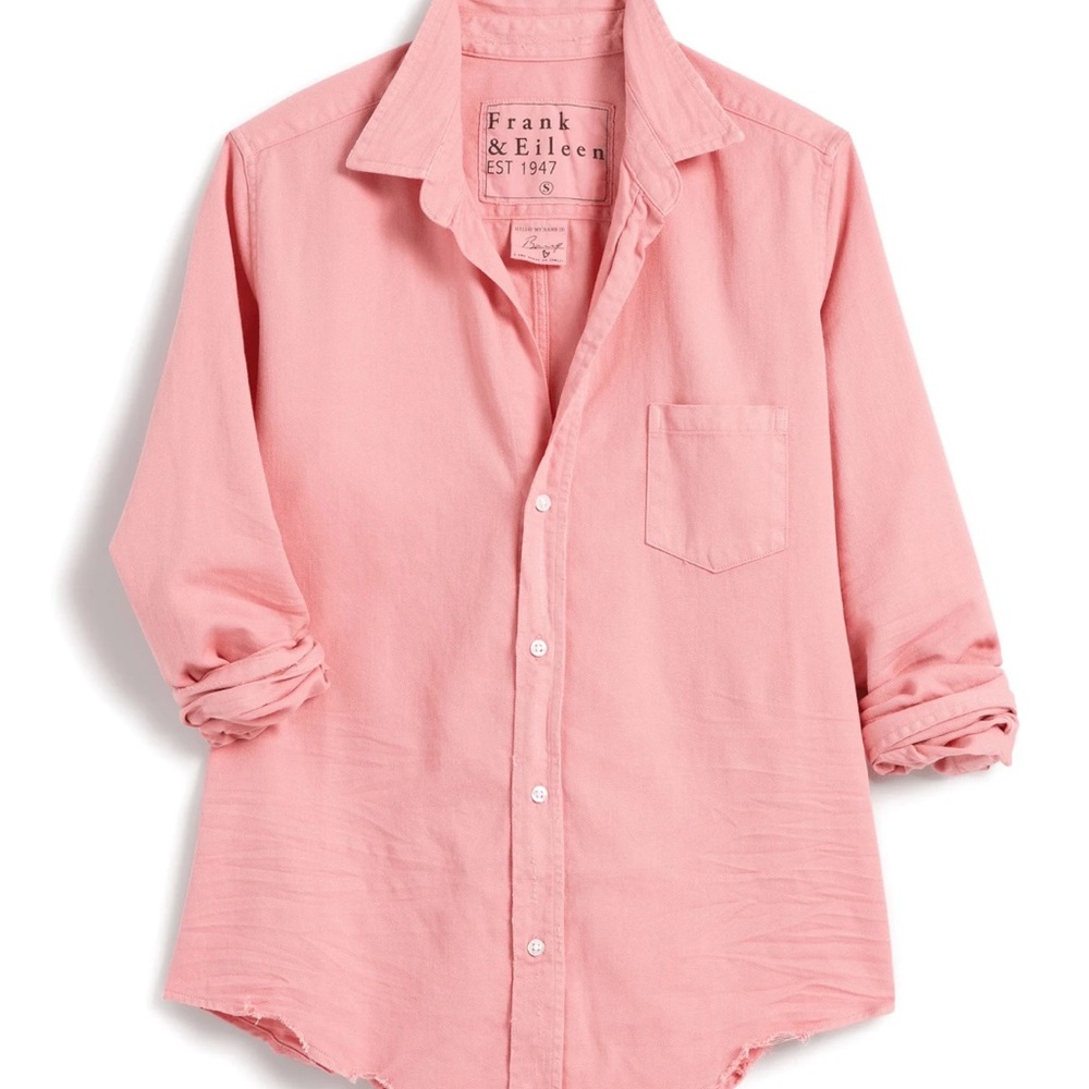 Frank & Eileen denim button down shirt Large